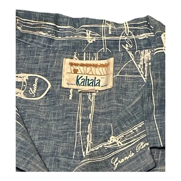 Vintage HRH Kahala Men’s Hawaiian Shirt - Excellent Condition! - Picture 7 of 8